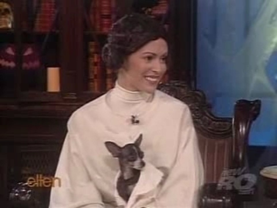 Alyssa Milano on the Ellen Show