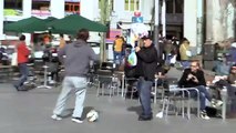 Quand Cristiano Ronaldo s'amuse avec les passants à Madrid !