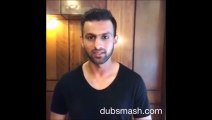 Shoaib Malik Dubsmash with boxer Amir Khan and his wife Faryal Makhdoom - VideoWorld.pk