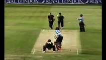 Check out this sensational caught and bowled from Max Waller last night