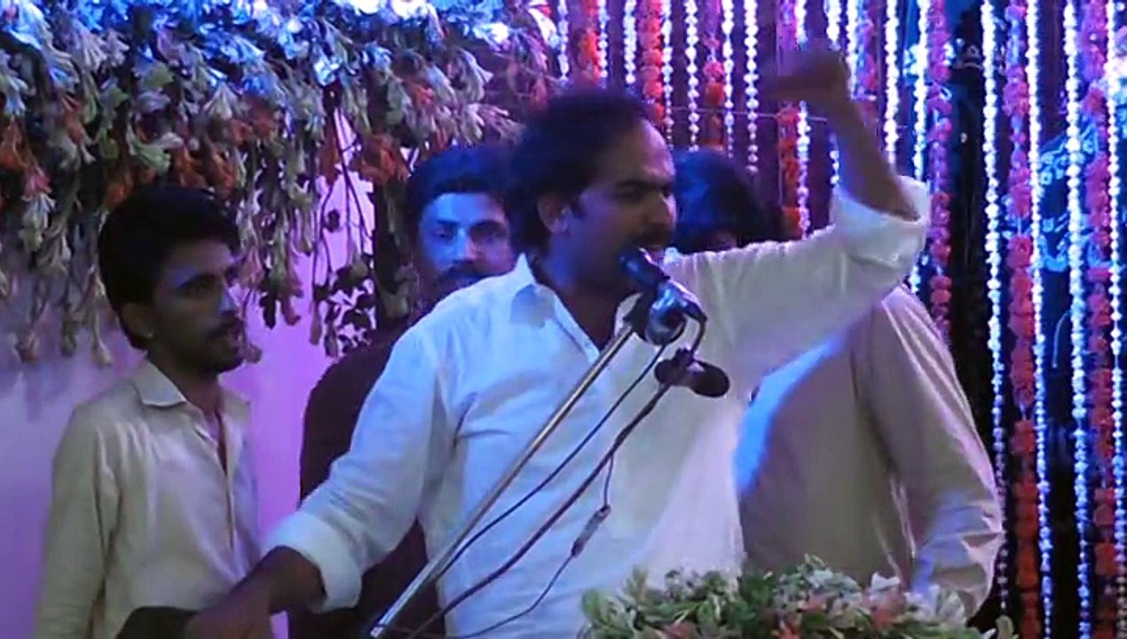 21 - Zakir Mohsin Abbas Rukan - 15 Ramzan 2015  Jashan-e-Zahoor-e-Mola Hassan (JJH)at Imambargah Najaf Manzil Mozang Lah