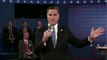 Romney differs himself from Bush, Obama makes case for reelection - Town hall debate 2012