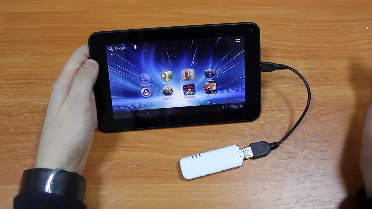 Как подключить 3G модем HUAWEI E160 к планшету на Android