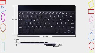 Supremery? Point of View Mobii 720 Tablet-PC Tastatur Alu Bluetooth Keyboard mit Standfunktion