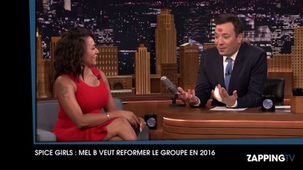 Spice Girls : Un retour en 2016 ? Mel B sème le doute chez Jimmy Fallon