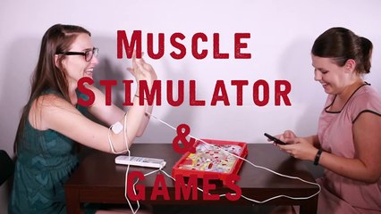 Jouer à des jeux de société avec un stimulateur de muscles