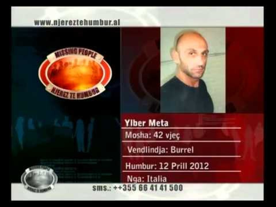 Njerez te Humbur 4 Korrik 2012 pjesa 2