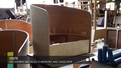 Découverte du meuble créé par Diadji Diop avec Les Sièges d’Argentat