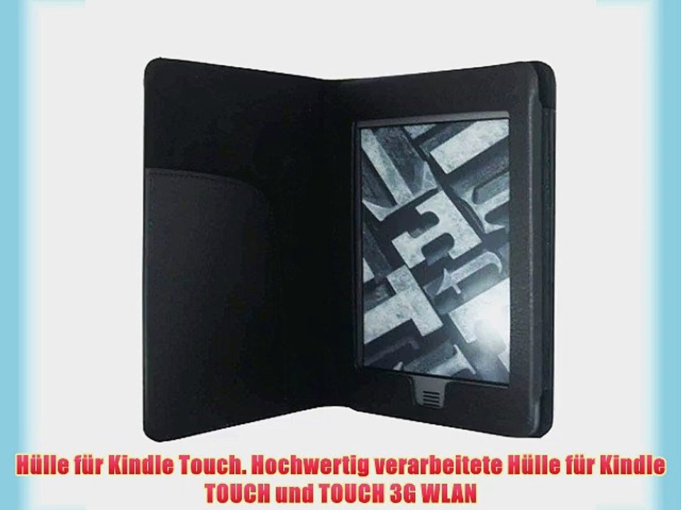 Schutzh?lle f?r Amazon Kindle TOUCH und TOUCH 3G (15 cm/6 Zoll Display) Schutz Tasche Etui
