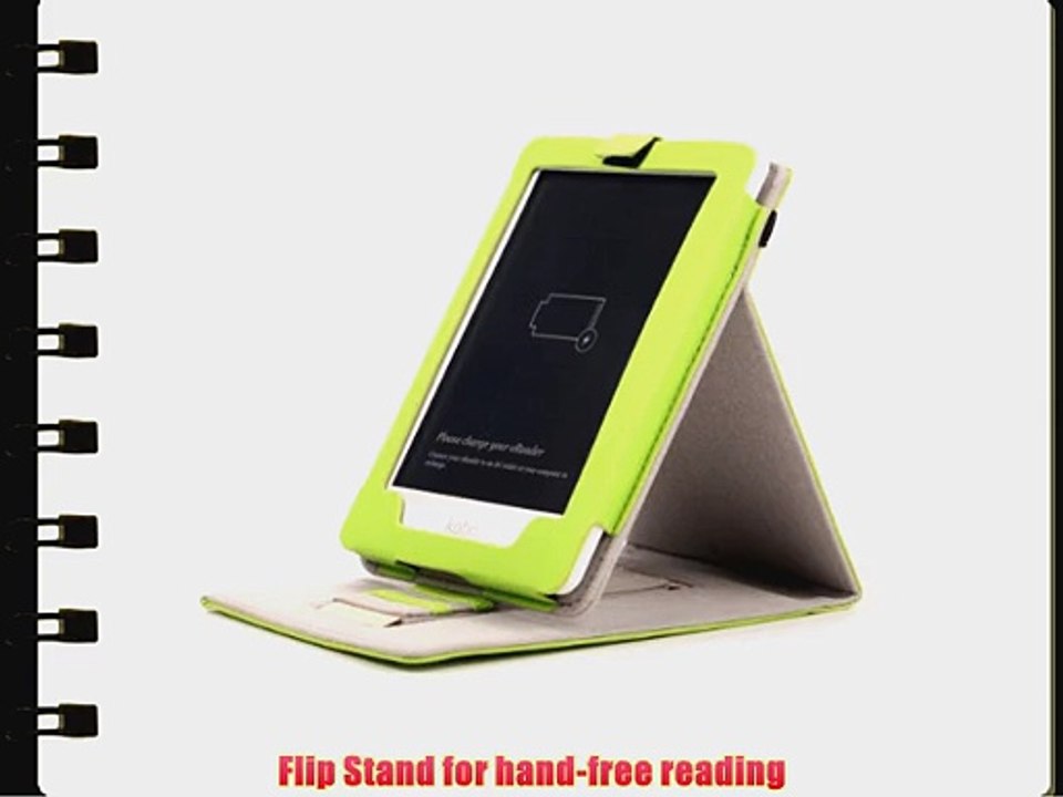 Mulbess - F?r eReader eBook Kobo Glo /Glo HD Stand Leder Tasche H?lle Case - Schutzh?lle Case