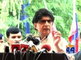 Govt preparing legal reference against Altaf Hussain's speeches: Nisar-Geo Reports-04 Aug 2015
