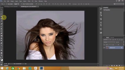 hair extract in photoshop CC - tutorial