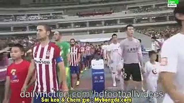 All Goals & Highlights Atletico Madrid 3-0 Shanghai East Asia FC (Friendly Match) 4.08.2015 HD