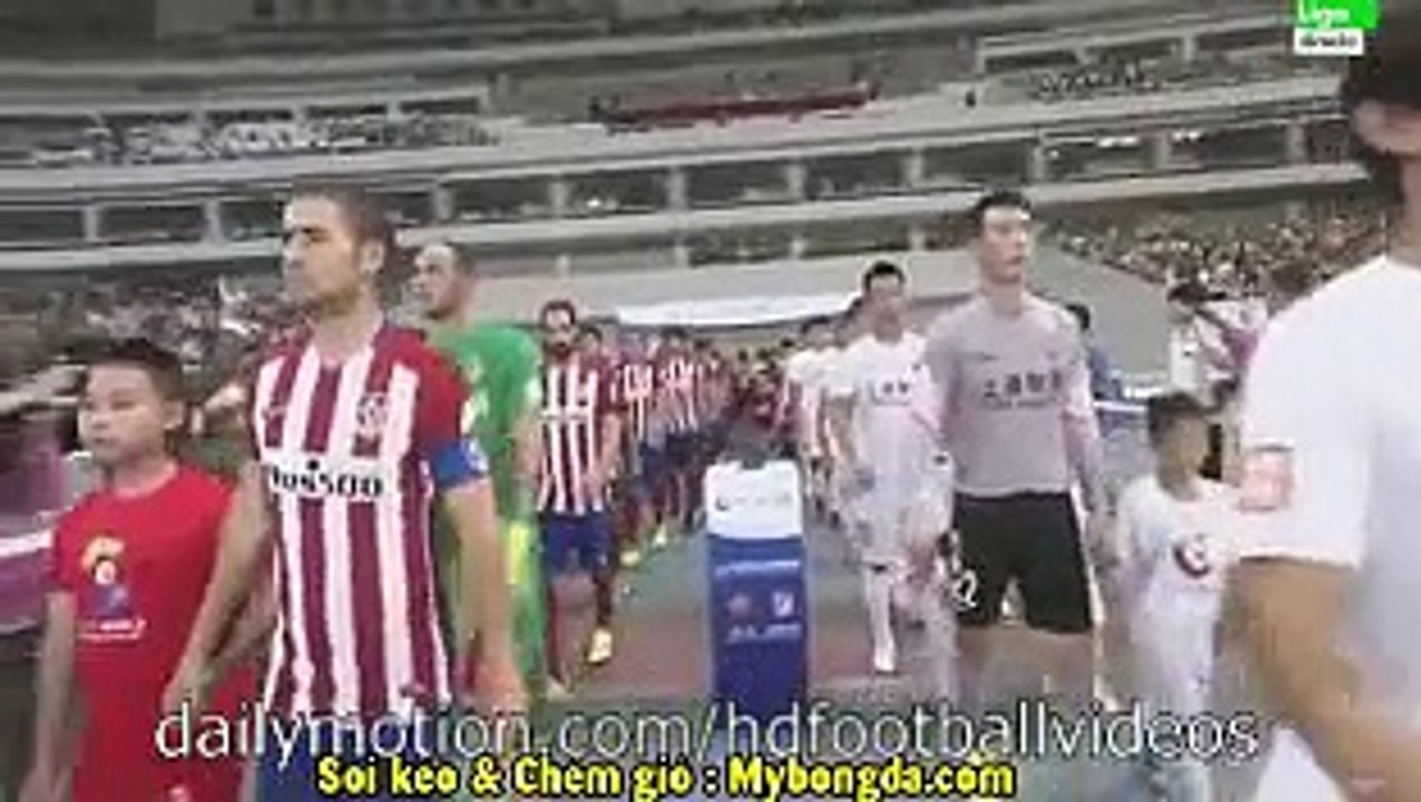 All Goals & Highlights Atletico Madrid 3-0 Shanghai East Asia FC (Friendly Match) 4.08.2015 HD