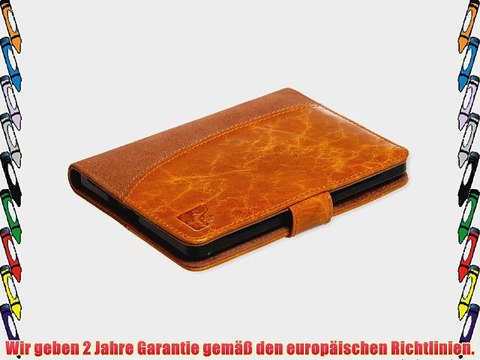 Die original GeckoCovers Luxus Kobo Glo H?lle aus echtem Leder f?r den neuen Kobo Glo E-Reader