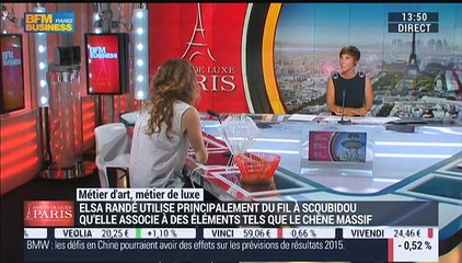 Métiers d'art, Métiers de luxe: Designer, Elsa Randé - 04/08