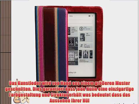Die original GeckoCovers Luxus Kobo Aura HD H?lle Case Tasche Cover mit auto 'wake-up/sleep'