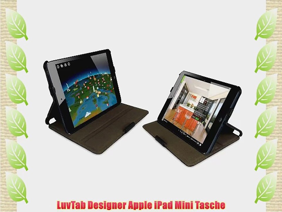LuvTab? Apple iPad Mini Tab 'Genius' Tasche Case H?lle (7.9 Zoll) Mit Aufsteller Funktion Unterst?tzt