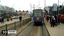 Tramwajem po Wrocławiu - Linia 10 cz. II (LEŚNICA - BISKUPIN)