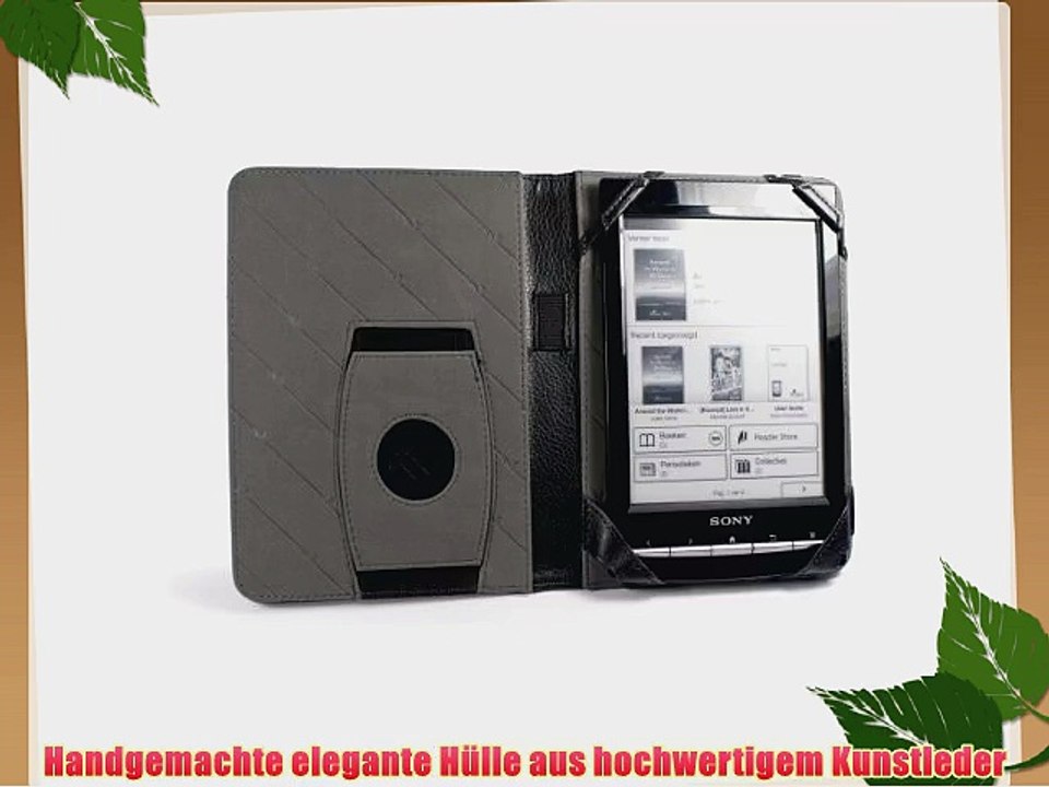 Tuff-Luv Embrace Tasche H?lle f?r E-Reader (Sony PRS-T1 / PRS-T2 / Pocketbook 611 / 613