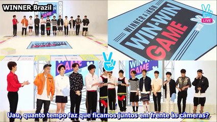[PT-BR] 150801 WINNER × iKON  WIN WIN Game Opening