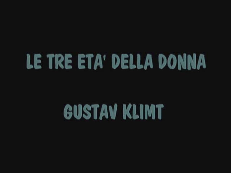 gustav klimt - Le tre età della donna