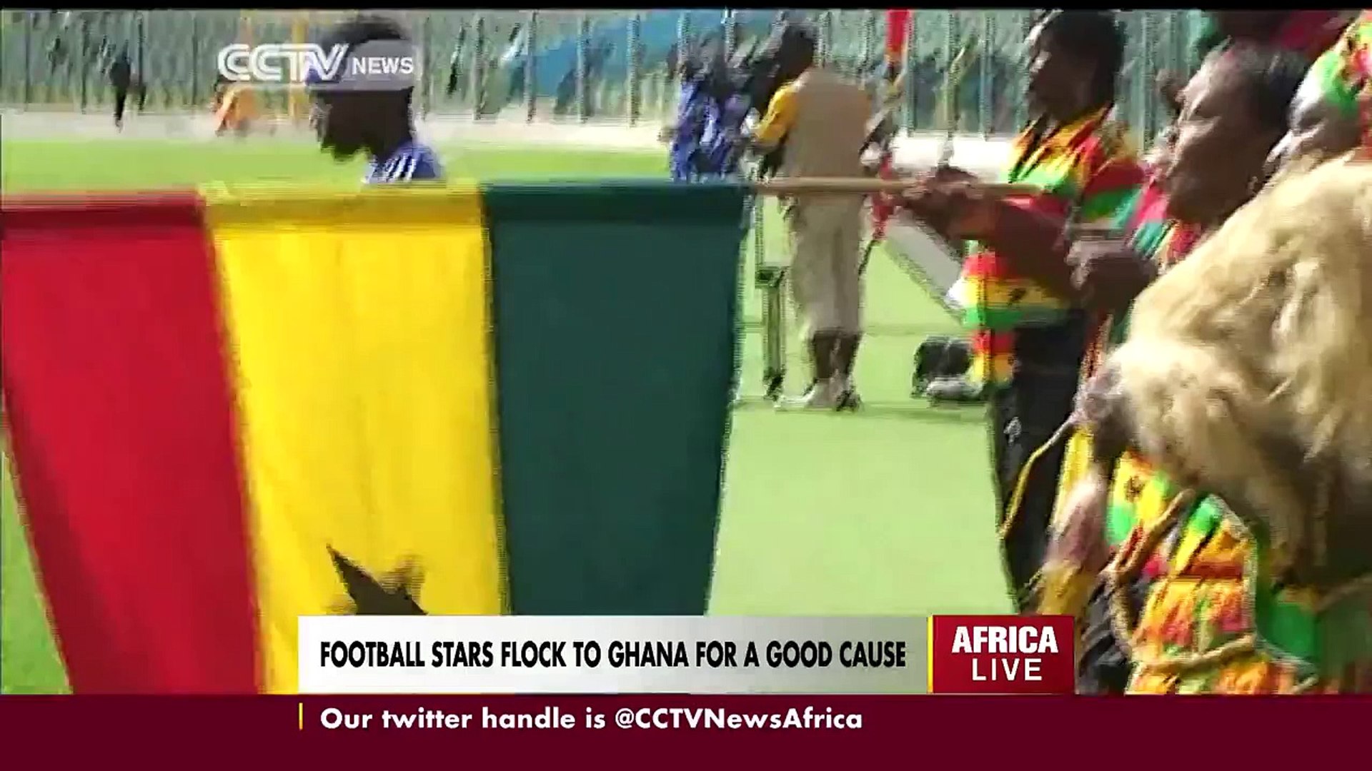 Football stars flock to Ghana for a good cause.