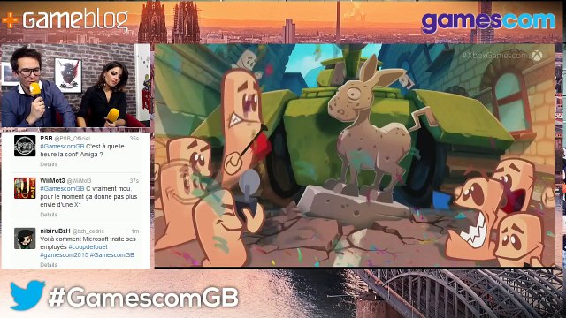 Gamescom : Conférence Xbox avec Carole et Julien