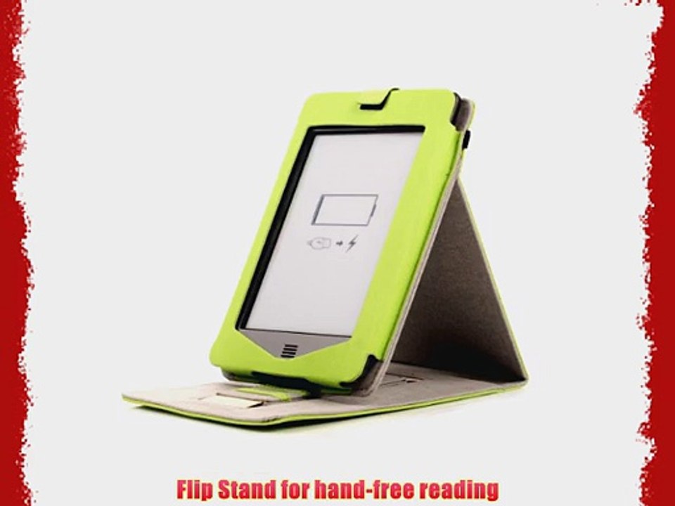 Mulbess - Amazon Kindle Touch Stand Leder Tasche H?lle Case - Schutzh?lle Case Tasche Etui