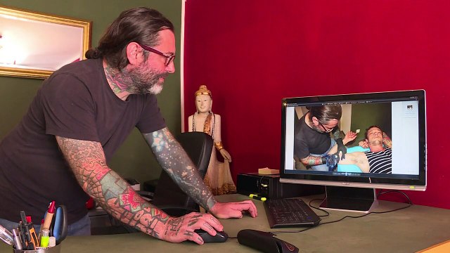 Austrian tattoo artist gets under skin of racism