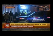 Villa María del Triunfo: Dos obreros murieron en silo de fábrica de cemento [Video]