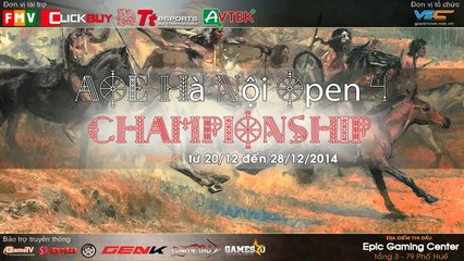 Hà Nội Open 4   Bảng A, Thái Bình 1 vs Yugi Club 1 21 12 2014 T2