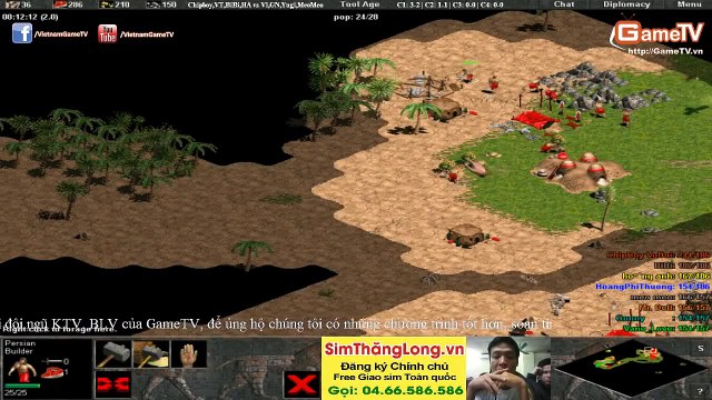 Aoe Highlights - Một trận đánh tứ quý chém xứng đáng được đưa vào sách giáo khoa đế chế