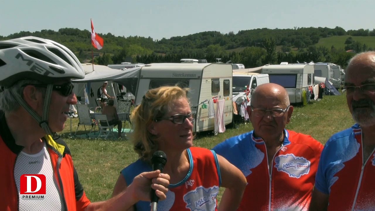 Albi - Les cyclotouristes à la découverte du Tarn