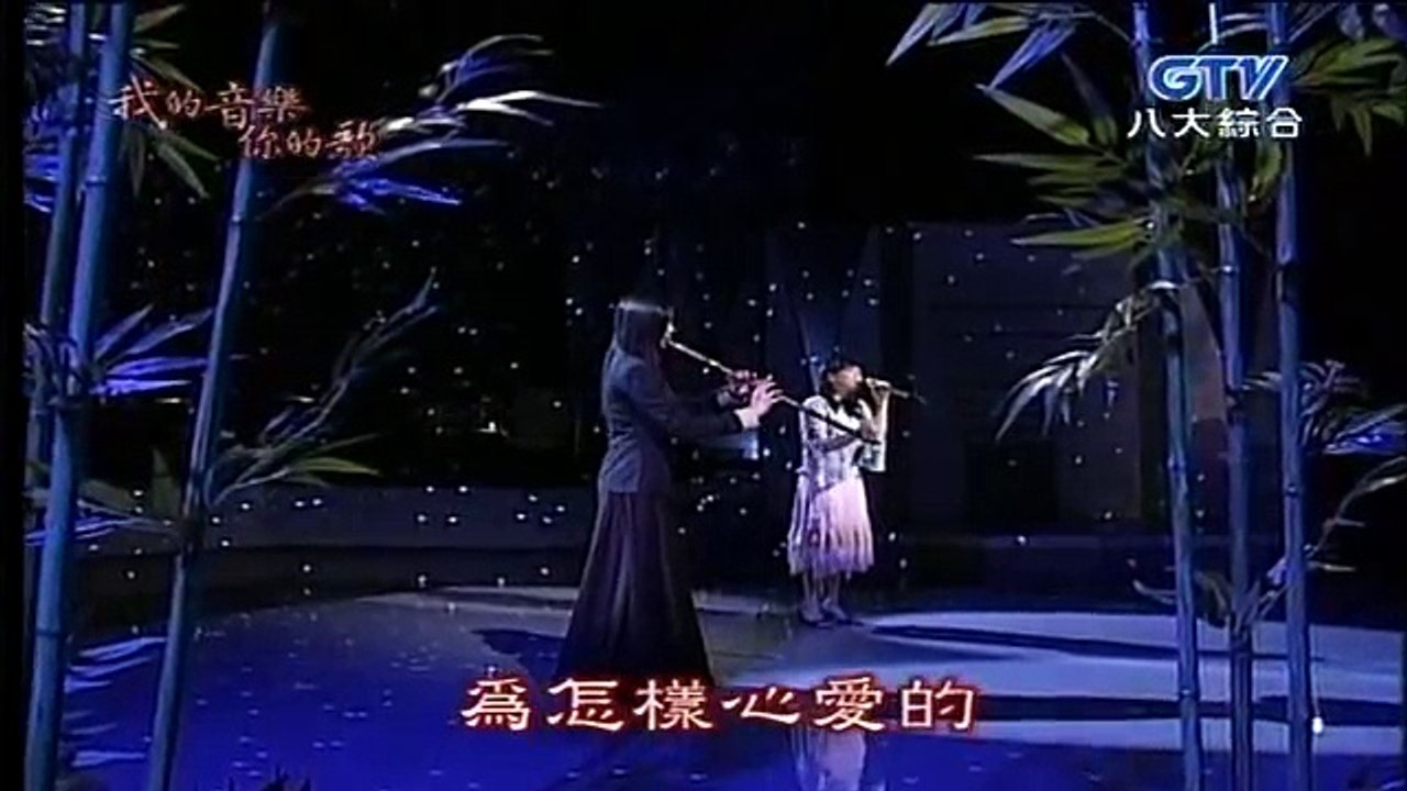 曾心梅-淡水河邊(笛簫演奏)+異鄉夜月