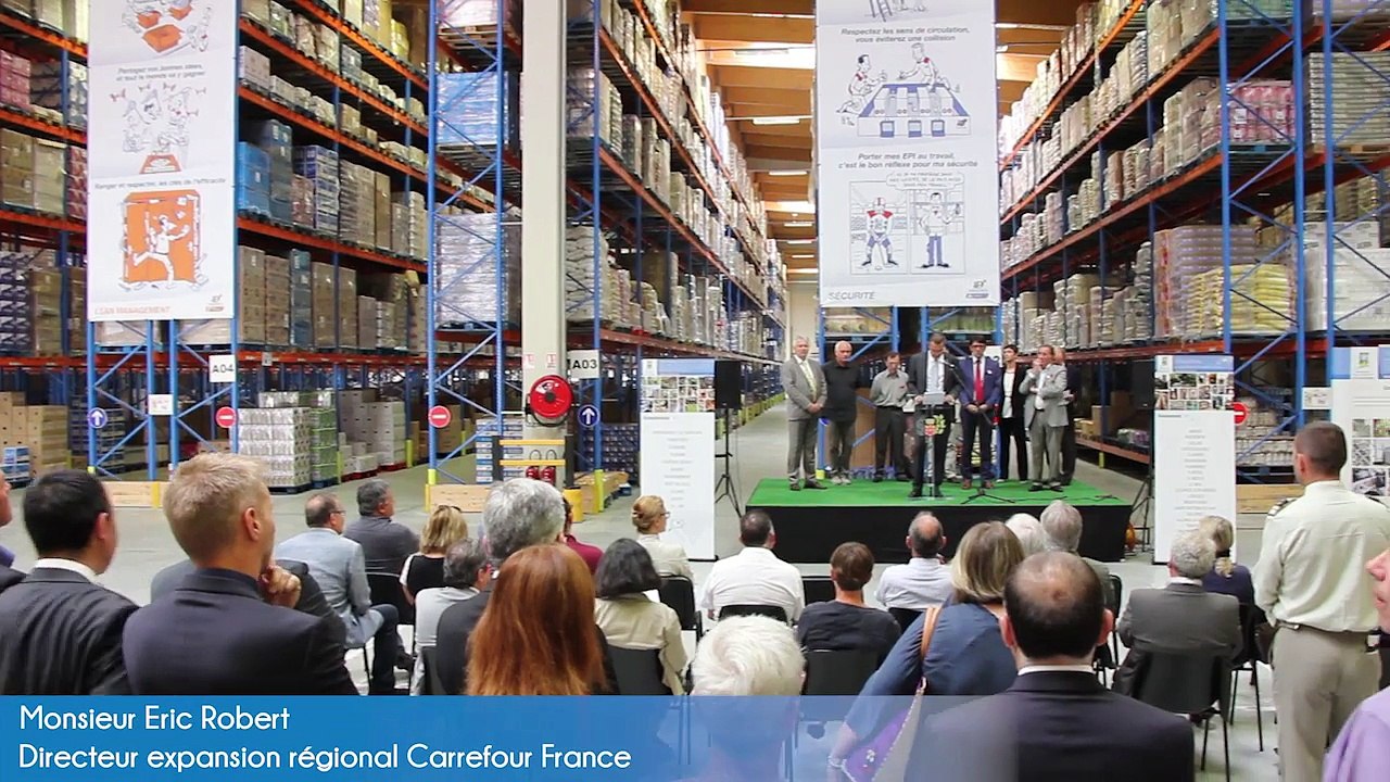 Juin 2015 | Parc des Bréguières | Inauguration plateforme Carrefour