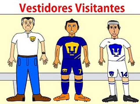 Caricatura Pumas Puebla vs UNAM Jornada 6 Apertura 2011