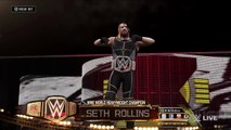 WWE 2K16 - Seth Rollins Entrance