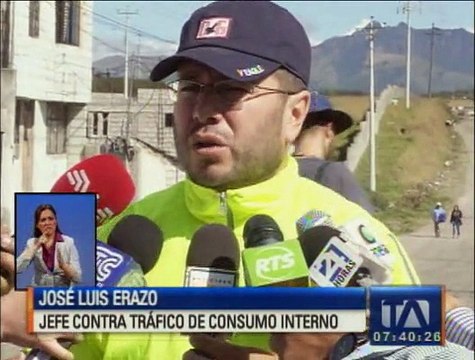 Dos personas fueron detenidas en Quito con paquetes de marihuana valorados en 10 mil dólares