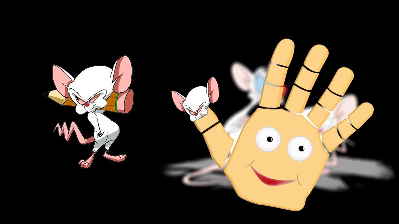 "Pinky and the Brain" Finger Family Nursery Rhyme | Finger Family Planet