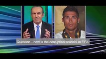 The Full Cristiano Ronaldo F**K FIFA Interview - Walks Out After Corruption Questions