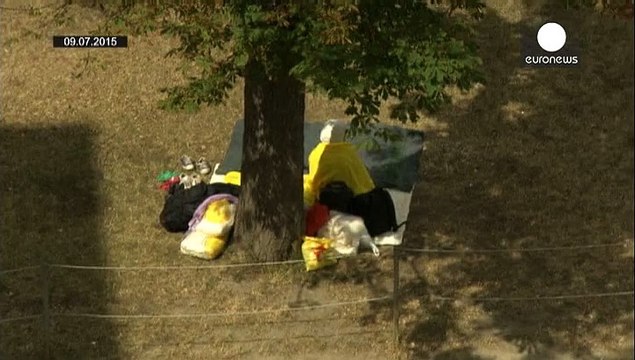 Австрія: переповнений табір для біженців більше не приймає нових людей