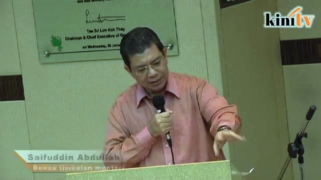 Perkhidmatan awam perlu rombakan - Saifuddin