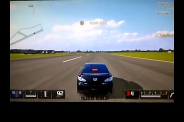 Saudi Drift In GT5 Using DFGT هجولة جي تي 5