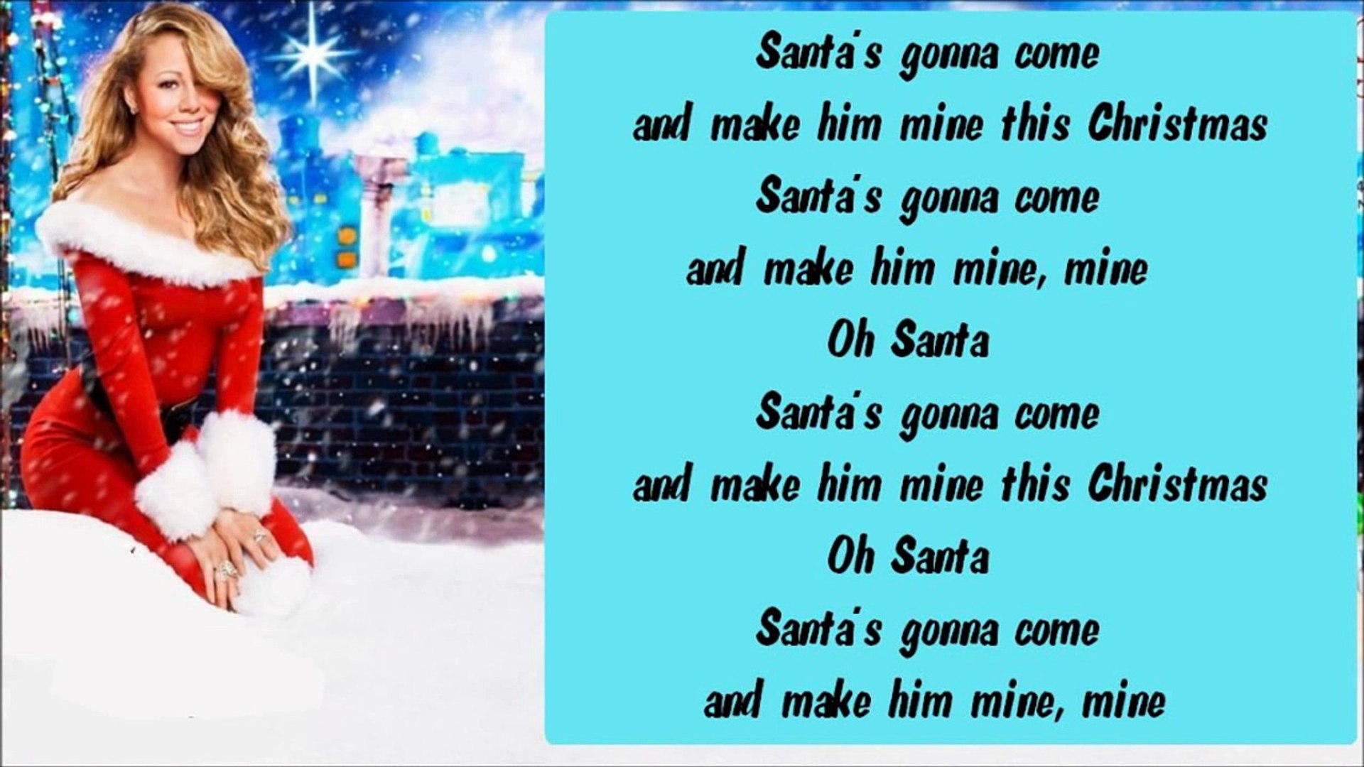 Mariah Carey Oh Santa Lyrics