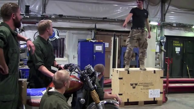 Swedish Marines Grease lightning