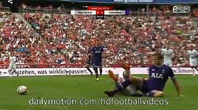Isco Gets Injured Real Madrid 0-0 Tottenham | Audi Cup 2015 HD