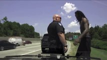 Jordan Hill -- Full Arrest Video ... 'You're Driving Like An Idiot'