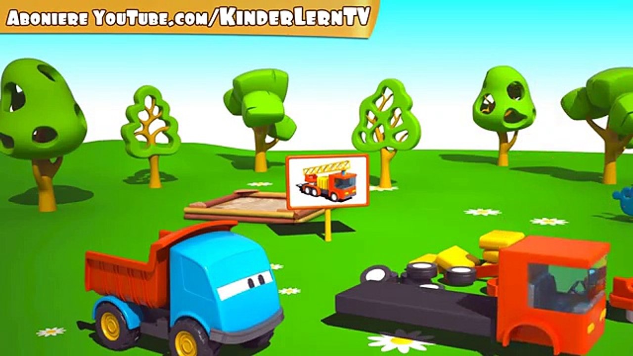 Leo der neugierige Lastwagen - Leo und das Feuerwehrauto - Können wir das schaffen?