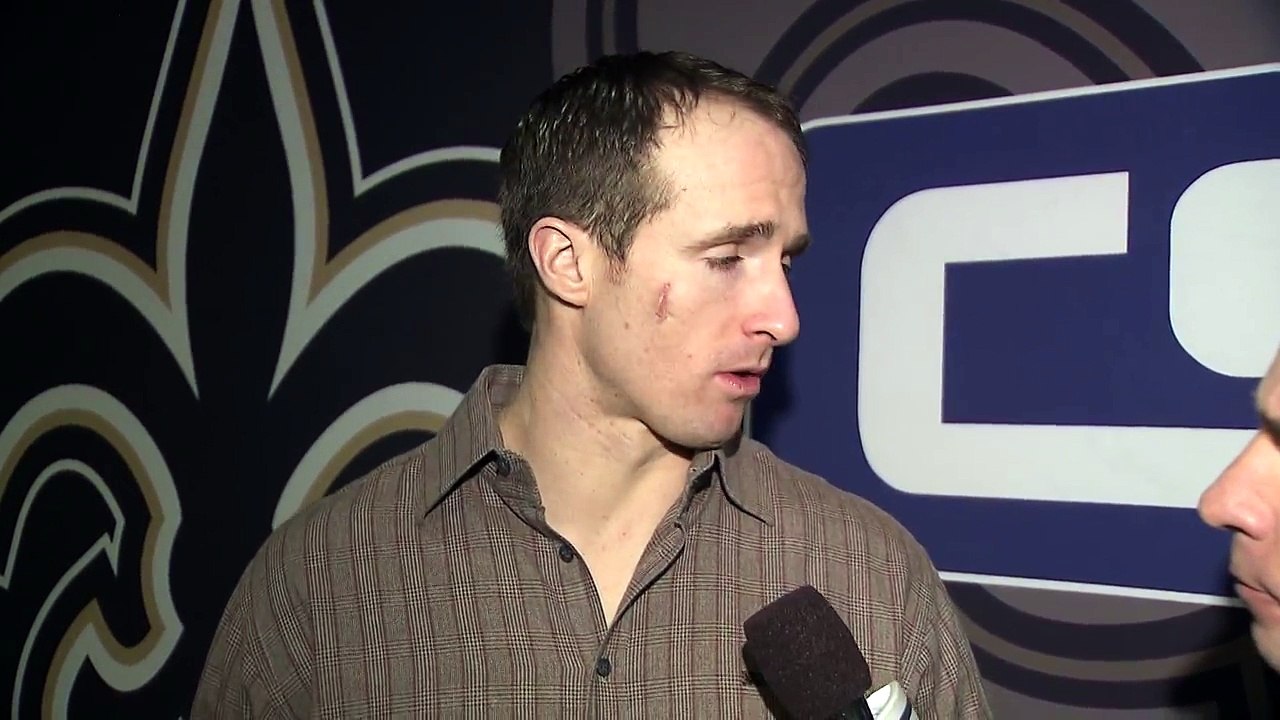 Drew Brees After Home Loss to Carolina 41-10